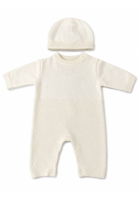 Tutina con logo BALMAIN KIDS | BZB340 Z3491101